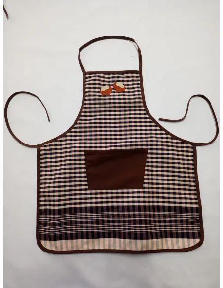 Davantal+Mocador Castanyera Brodat